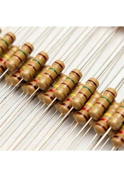 1/2W 1K Ohm Karbon Film Direnç X 10 Adet (Rf081)