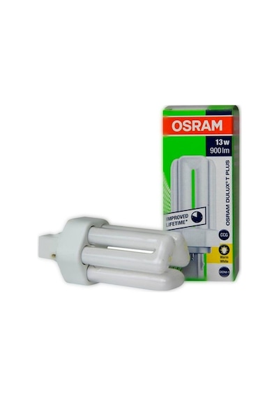 Osram Dulux T 13W 900Lm 3000K Iki Pinli Kompakt Floresan Ampul