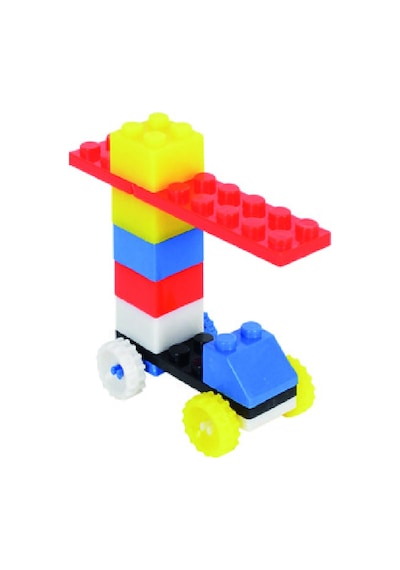 Funny Block 500 Parça Yeşil Zeminli