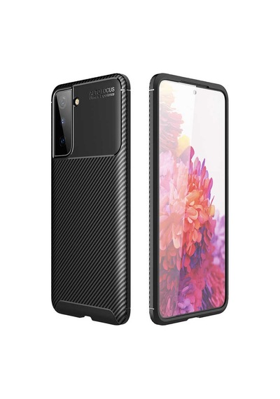 Samsung Uyumlu Galaxy S21 Plus Kılıf Negro Silikon Kapak