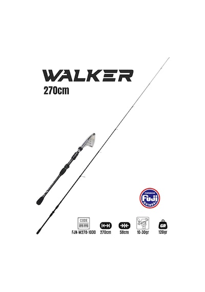 Fujin Walker 270cm 10-30gr Teleskopik Spin Kamışı
