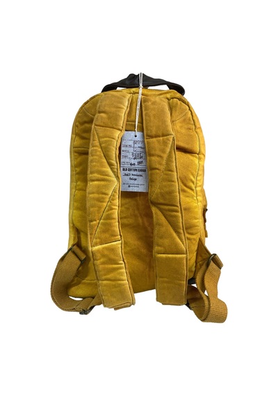Old Cotton Cargo Kaliteli Vintage Salaş Disayn Günlük Sırt Gezi Okul Kamp Çantası 28cm X 45cm Camel