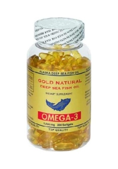 Gold Natural Omega 3 200 Softgel Balik Yaği