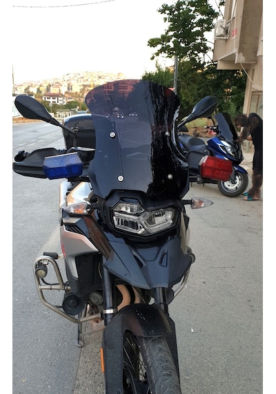 Motocam Bmw F 850 Gs Ön Cam 2018-2023 Model 49cm Siyah Renkli 4mm