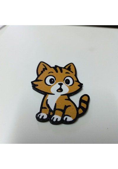 Şaşkın Kedi A.kahve Magnet