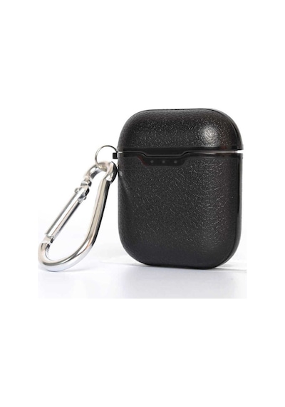 Apple AirPods Uyumlu Kılıf Zore Airbag 03 Silikon Siyah