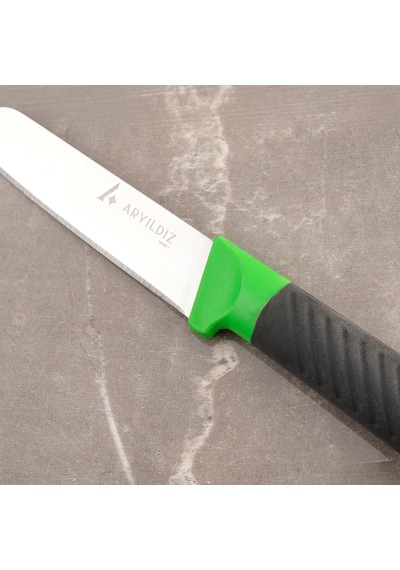 Aryıldız Lova Sebze Bıçağı Yeşil 11 Cm Renkli