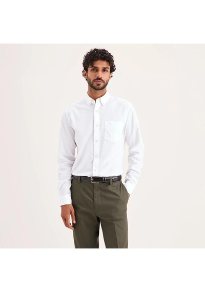 Dockers Signature Defender Shirt Erkek Gömlek A693200080 Beyaz