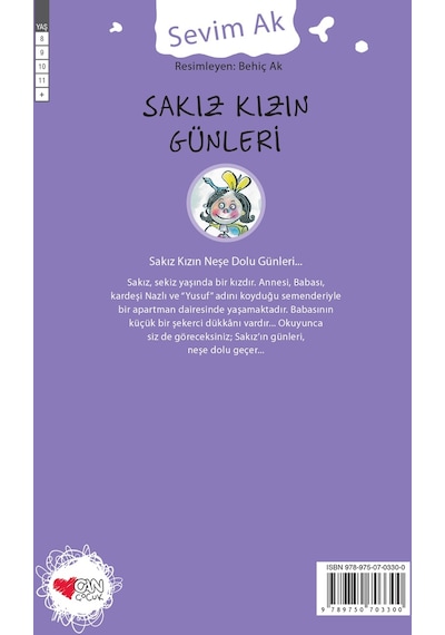 Sakız Kızın Günleri - Sevim Ak - Can Çocuk Yayınları