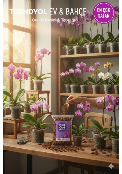 5 Litre Ithal Çam Kabuğu - Ithal Orkide Toprağı - Tossuz Elenmiş Iri Parçalı