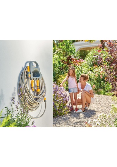 2364h Duvara Monte 20 M 1/2" Hortumlu Hortum Toplama Ve Sarma Askı Seti