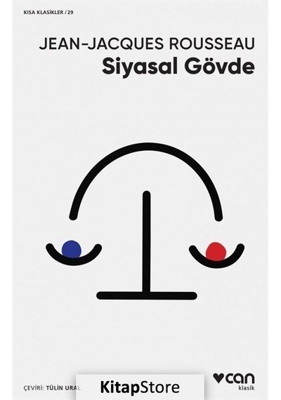 Kitapstore Siyasal Gövde / Jean Jacques Rousseau