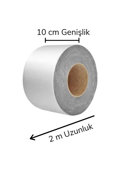 Buffer 2 Mt Yüksek Sıcaklık Dayanan Su Geçirmez 10 Cm Tamir Bant
