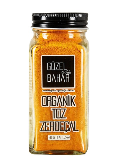 4 Adet Güzel Ada Organik Toz Zerdeçal 50 G