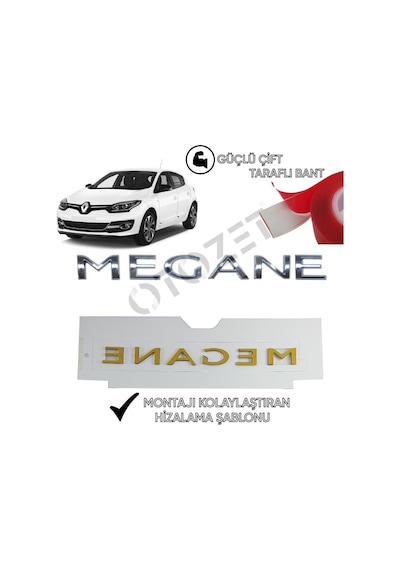 Megane 3 Arka Bagaj Yazi Megane Iii Yazi 908897337R 500019245