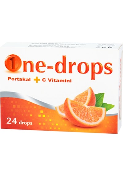 One-Drops Pastil Portakal + C Vitamini