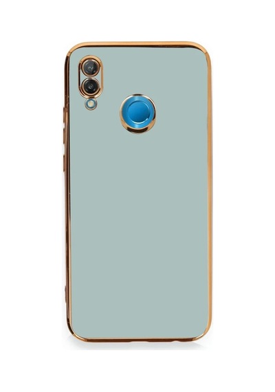 P20 Lite Kılıf Volet Silikon - Açık Yeşil