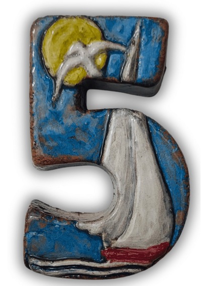 El Yapımı Deniz Temalı Seramik Kapı No.5 - 8x13 Cm - Akdeniz/ege Ruhu - Dekoratif Ev, Villa, Site Girişi, Dış Mekan Ve Apartman Girişi - El Yapımı Deniz Temalı Seramik Kapı No.5 - 8x13 Cm - Akdeniz/ege Ruhu - Dekoratif Ev, Villa, Site Girişi, Dış Mekan Ve Apartman Girişi -