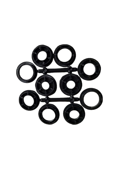 Saçaklı Daire Tel Fırça 150mm