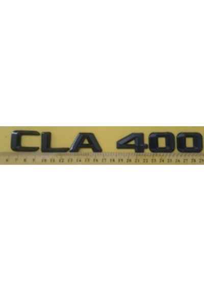 Mercedes Uyumlu Yazı Cla 400 Siyah