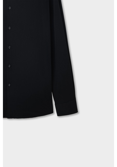 Twn Slim Fit Siyah Örme Gömlek 5ec02ım02259m Çok Renkli