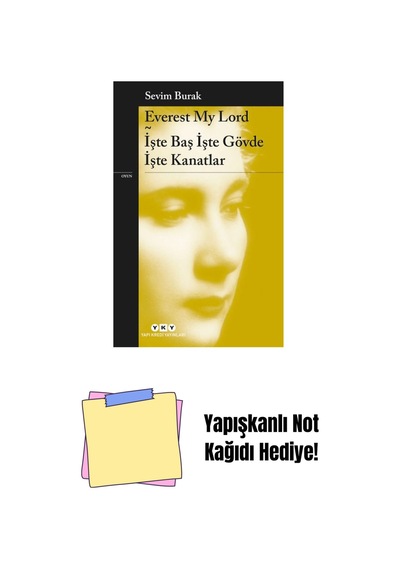Everest My Lord İşte Baş İşte Gövde İşte Kanatlar + Yapışkanlı Not Kağıdı