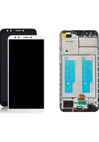 Huawei Y7 Prime 2018 Lcd Ekran Dokunmatik Beyaz Çıtalı