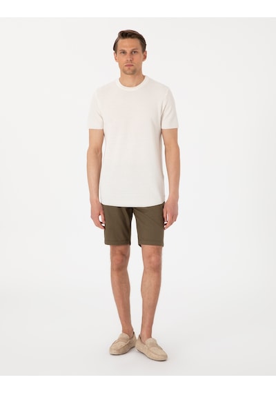 Pierre Cardin Erkek Haki Şort / Bermuda 50308148-vr027 Haki