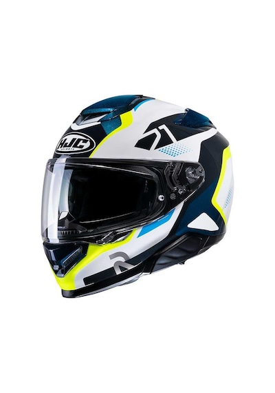 HJC RPHA 71 Hapel MC3H Kapalı Motosiklet Kaskı Lacivert - Sarı