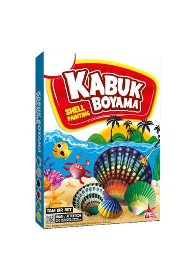 Hayal Sepeti Kabuk Boyama Seti, Deniz Kabuğu Boyama, Shell Painti