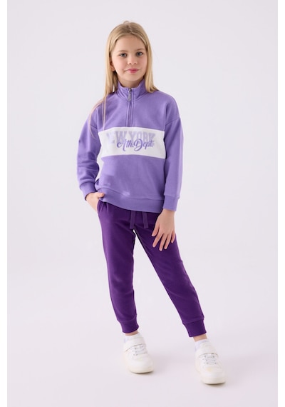 Rolypoly Kız Çocuk Mor Eşofman Takımı Rp3485-c-v2 Mor Rolypoly Kız Çocuk Mor Eşofman Takımı Rp3485-c-v2 Mor