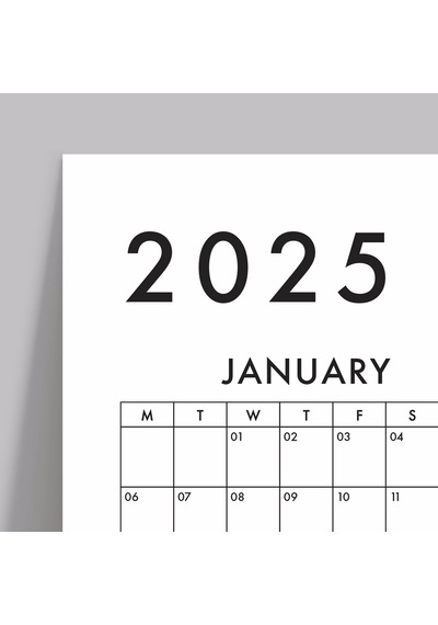 2026 Yıllık Planlayıcı Duvar Takvimi, 2026 Takvim
