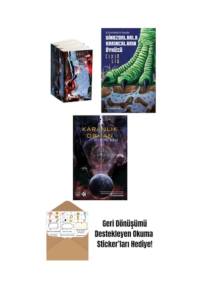 Üç Cisim Problemi Set + Dinozorlarla Karıncaların Öyküsü + Karanlık Orman