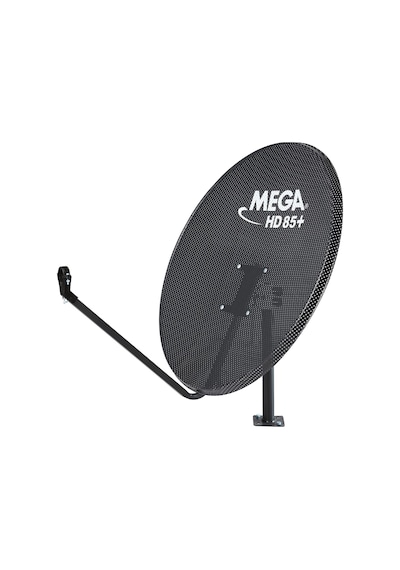 Delikli Çanak Anten 85cm Siyah Mega