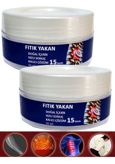 Fıtık Yakan Masaj Bakım Kremi 50 Ml X 2 Adet
