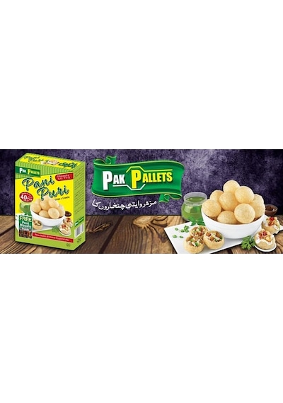 Yelpaze Pani Puri (Golgappa) Çıtır Hamur Topları 150 G