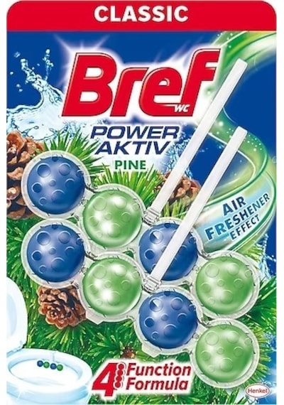 Bref Power Aktiv Wc Temizleyici Blok 2'li Okyanus Limon Ve Çam 3 Lü Set