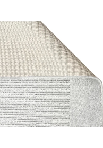 Hoom Rugs Como Nap 02 Grey Viskon & Floş Sık Dokuma Modern Salon Halısı Gri