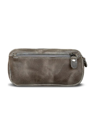 Mft Leather Design Hakiki Deri Erkek Çanta El Portföyü Raven 2501 Gri