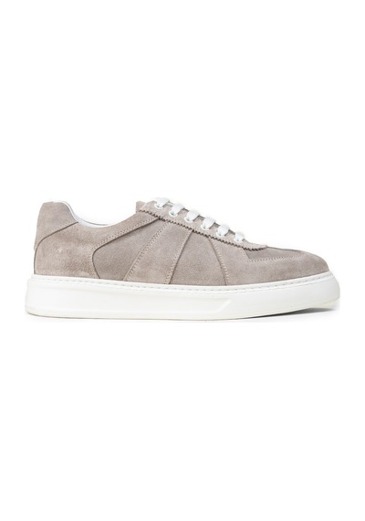Deery Erkek Hakiki Süet Gri Sneaker Ayakkabı - 02017mgrıp01 Gri