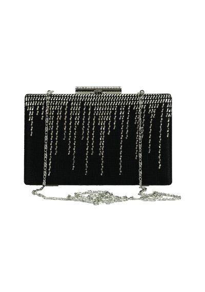 E38 El İşçiliği Tel Kırma Pörtföy Çanta 12x20 Cm-6402 Çok renkli