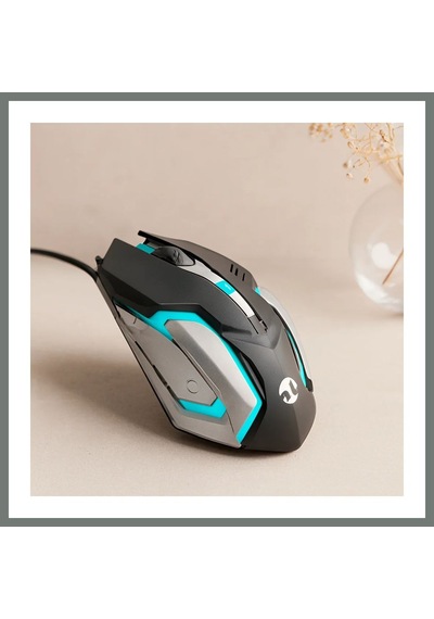 Bezos Usb Kablolu Rgb Oyuncu Mouse 1200 Dpı 1.5m Mmbz