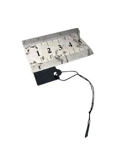 Yerli Üretim Küçük Boy Siyah Renk 2 /1 Cm 80 Adet Karton İpli Fiyat Etiketi Çok Renkli