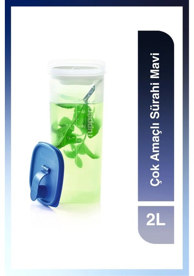 Çok Amaçlı Sürahi 2l Mavi
