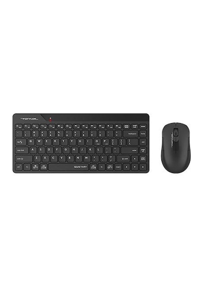 A4 Tech Fg2200 Aır2 Mini Kablosuz Klavye Mouse Seti, Usb, Siyah Optik