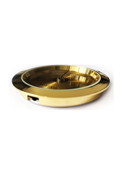 Analog Higrometre Nem Ölçer Humidor Puro Kutusu için Metal Çerçev N11.1835