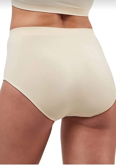 Elit Life 811 A-01 Bayan Yüksek Bel Dikişsiz Esnek Slip Külot Tekli Ten