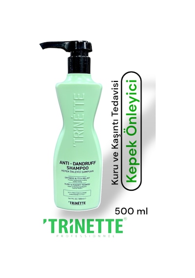 500 Ml Kepek Önleyici Saç Şampuanı - Kuru Ve Tedavisi Tüm Saç Tipleri