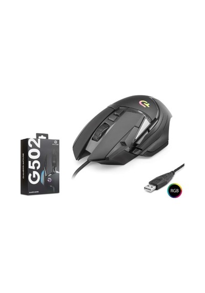Good Pro G502 Rgb Gaming Mouse 7200 Dpı 6 Tuş 1000hz Siyah Diğer