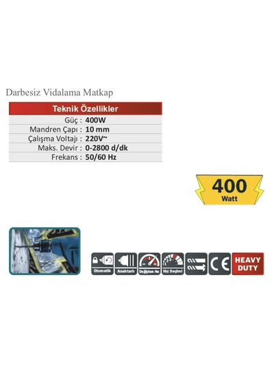 Cmc Tools Cmc Darbesiz Matkap
